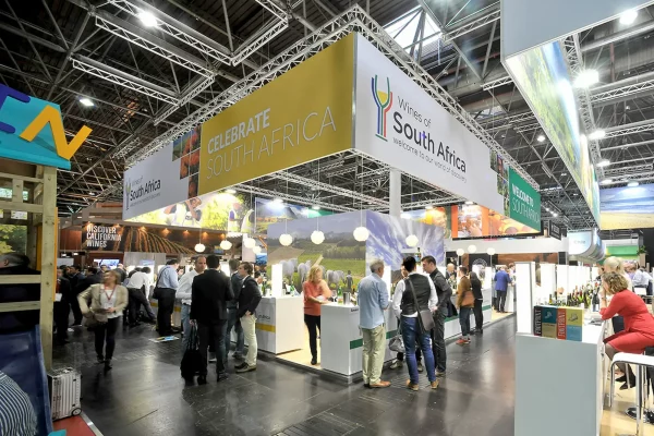 Messestand von South Africa.